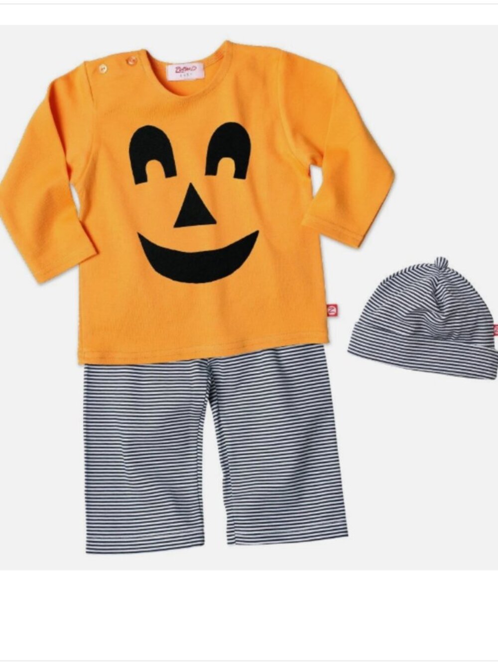NEW Zutano Baby Boys Jack O Lantern Costume Crafting Set, Sz 18 Months